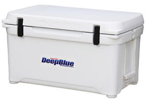 Engel Deep Blue 65 Qt Quart White Beer Water Food Ice Chest Dry Box Cooler