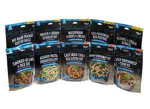 Emergency Survival, Camping, Mega Sample Pack ,Non-GMO Dried Meals