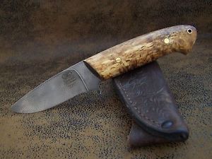 EXKLUSIVES CUSTOMS Zlatoust Damast Messer Outdoor / Jagdmesser 180 Lagen HRC-60