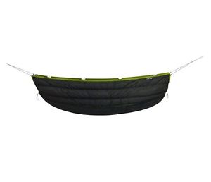 EAGLES NEST OUTFITTERS ENO Blaze Hammock UnderQuilt Charcoal/Lime 750 Duck Down