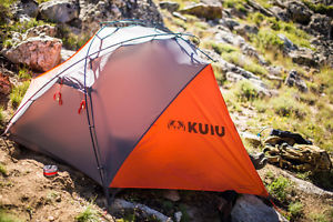 ***BRAND NEW*** Kuiu Mountain Star 2 Person Tent With Carbon Fiber Poles Orange