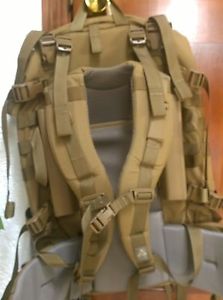 MYSTERY RANCH 15 SATL Assault Back Pack  Coyote - Medium Belt - NEW
