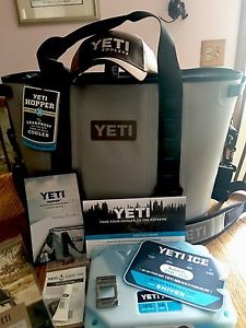 Yeti Hopper 30 New with Tags (comes with ice pack, hat, and bottle opener)