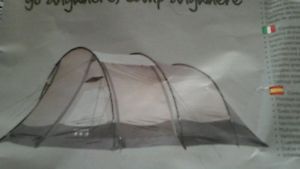 Gelert tent Atlantic 5 plus storm porch
