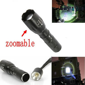 50Pcs 3000 Lumens S2 LED 10W 500m Focusing Zoomable Light Flashlight Waterproof