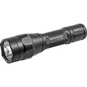 Surefire Peacekeeper Tactical Dual-Output 600 Lumen LED Flashlight - P1R-B-BK