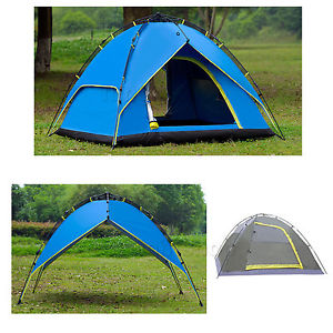 Outdoor Instant Tent Beach Rain Cover Automatic Camping Mat Quick Set Up Camp