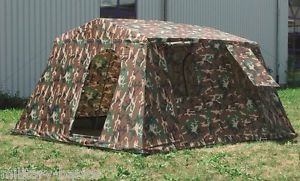 Armeezelt Zelt Mannschaftszelt Großzelt Gruppenzelt 6 Mann Pfadfinder tarn Neu