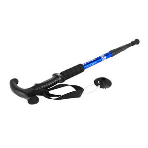 WS 10X 2 x Blue Black Antishock Trekking Walking Hiking Pair Stick Poles WS