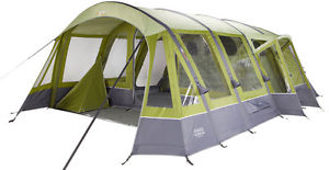 Vango Inspire 600 Airbeam Tent, Herbal, 2015 Refurbished Model (G08CR)