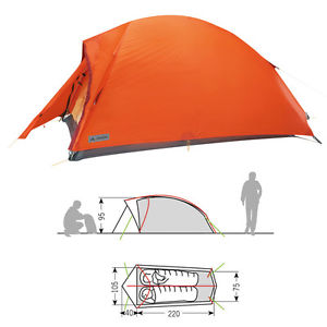 Original VAUDE Hogan UL Ultralight Argon 1-2Personenzelt, ultraleicht, NEU !
