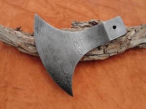 Damast Axt,Klinge Damascus Axt handgeschmiedet  New FIddar Muster,