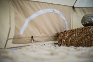 Luxury 'Sugar and Spice' Bell tent