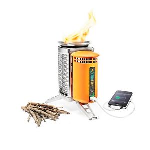 Biolite Wood Burning Campstove Camp Usb Emergency Survival Camping Pot Kettle