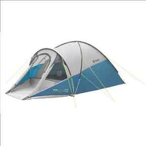 110415 Outwell Cloud 3 Two room Dome Tent, 3 persons, Water resistance