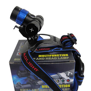 10X(Zoomable CREE XML-T6 18650 LED Clamp Bike Bicycle Light Headlamp Headlight P