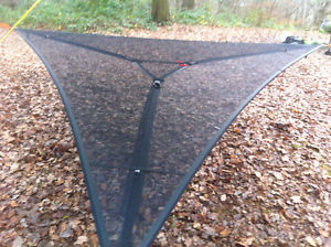 Tentsile Baumzelt Trillium Hängematte 3 Personen black mesh Camping