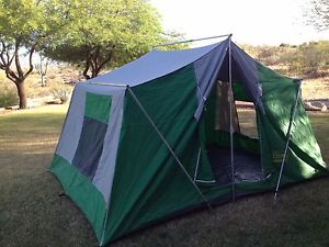 Vintage Coleman tent 8 person GREAT condition  barely used! canvas 11.5 x 8.5 ft