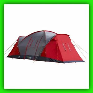 6 Man Tent Camping Sleep Seat Space Area Room Outdoor Family Holidays Door Porch