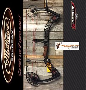 Mathews Creed XS Black Finish LH 60-70lb 29" Draw