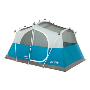 Coleman Echo Lake 6 Person Tent Fast Pitch Cabin w/Cabinet 2000019415