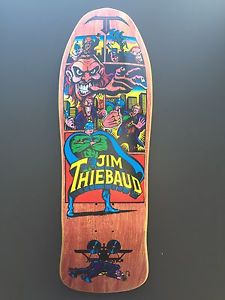 RARE NOS Jim Thiebaud Villian Skateboard Deck SMA Santa Monica Santa Cruz