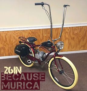 SBM BICYCLE MOTOR KIT 66cc/80cc COMPLETE DIY MOTORIZED BICYCLE KIT WITH BIKE!