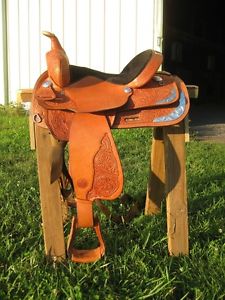 Circle Y western saddle: equitation: 15 inch: breastplate and headstall UPDATE 2