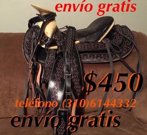 Horse Saddle Montura Charra Mejor precio  $400  Tele (310) 614 43 32