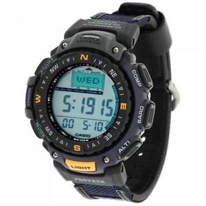 Casio Men's Pro-Trek Solar Powered Digital Watch PRG-40B-2VER