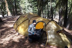Hilleberg Saitaris Sand with Ground Cloth , 4 person tent all season black label