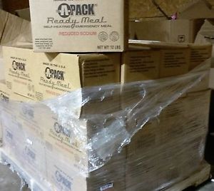 (36 Case) WHOLE SKID of MRE A-Pack Ready to Eat Military (36 Cases) (432 Meals)