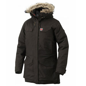 FJÄLLRÄVEN NUUK PARKA / DAMEN WINTERPARKA / BLACK BROWN - DUNKELBRAUN