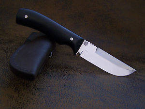 BULAT CUSTOM Exklusives Outdoor / Jagdmesser Zlatoust Messer, N690 Stahl 61-HRC