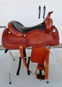 17" Cactus Trail Saddle, Wide Tree  - Never Been on a Horse