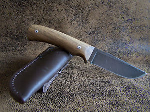 BULAT CUSTOM  Jagdmesser Zlatoust Messer High Carbon Damastmesser mit 448 lagen