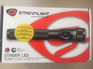 STREAMLIGHT STINGER LED C4 Flashlight 350 Lumens Charger 75200 MATCO TOOLS