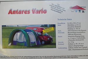 Buszelt Vorzelt Stromeyer Mehler Antares Vario - unbenutzte Neuware