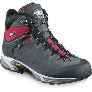 Meindl Air Revolution 1.7 Damen Wanderschuhe grau rot