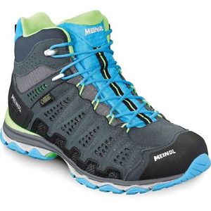 Meindl X-SO 70 Lady Mid GTX Damen Wanderschuhe türkis anthrazit