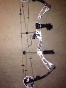 Elite Answer 50/60 Pound Bow, 27.5 Draw Length, Includes Sight,Quiver,Arrow Rest