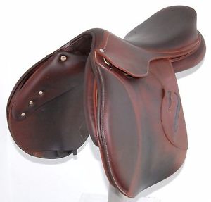 18" ANTARES SADDLE (S99103017) GRAIN CALF LEATHER. EXCELLENT CONDITION!! - XVD