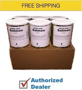 Crescent Commissary Freeze Dried Salmon Fillets Military Surplus, Free Shipping