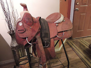 Billy cook roping saddle 16"