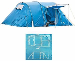 Regatta Premium 6 Man Family Tent With CARPET - Used 3/4 times Good quality