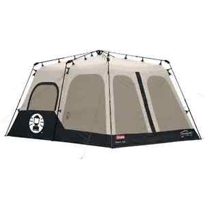 Instant 8 Person Tent Coleman Rainfly Accy Accessory 14x10 Feet Black Camping