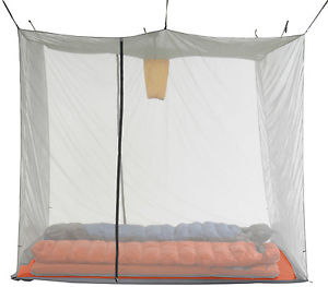 ExpedTravel Box II Plus Mosquito Net-Grey