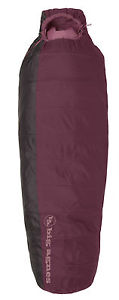 Big Agnes Lulu 15 Women's Sleeping Bag (Synthetic)-Rose/Coffee-Regular-Right