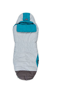 Nemo Rhapsody 15 Women's Sleeping Bag (700 Down)-Aluminum/Aqua Marine-Regular