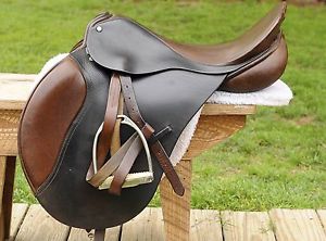 County Saddlery English Eventer All Purpose 17.5" No. 4 Medium Wide